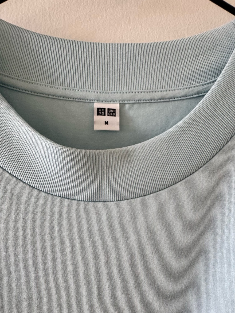 Uniqlo Pastel Blue Crewneck Tee